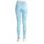 3D-Leggings für Damen mit Tropfen – Blau 3