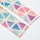 3D-leggings til kvinder med farverige trekanter 6