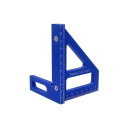 3D-målelineal til flere vinkler 7,9 x 8,5 x 11,2 cm trævinkel 45° og 90° layout præcis markering hjørneskabelon tømrerværktøj 7