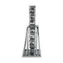 3D metalpuslespil - pariserhjul 4