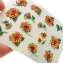 3D Nail Stickers P3349 3