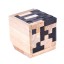 3D oktatási puzzle kocka alakú 2