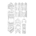 3D Protective Sticker for Bicycle 38x23x1 cm Removable Scratch-Resistant Sticker Mountain Bike Road Bike Frame Protection Cycling Accessories 1