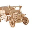 3D-Puzzle-Modell eines historischen Veteranenautos aus Holz, DIY-Bausatzauto für Kinder und Erwachsene, kreatives Spielzeug, Zusammenbaumodell 2