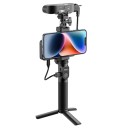 3D scanner Creality CR-Scan Ferret Pro draadloos 24-bits full-colour met een nauwkeurigheid van 0,1 mm en Wi-Fi 6 zwart voor het scannen van objecten 3