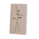 3D Silikonbackform in Form einer Ballerina Detailliertes Relief der Tänzerin im Tuturock auf Zehenspitzen Spülmaschinengeeignet Ballerina 7,3 x 3,5 cm 2