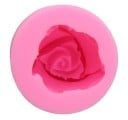 3D silikoneform i form af en rose til dekoration af kager og boligindretning Holdbar rosa silikone til ovn og fryser Størrelse 5,5 x 5,3 cm 2
