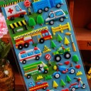 3D Stickers Transport Vehicles 5