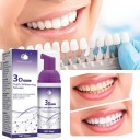 3D White Fogfehérítő Foghab 50 ml Fogfehérítő és Szájhigiéniai Hab Pumpás Adagoló Lila-Fehér Csomagolás 2
