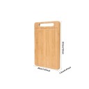 3er-Set Holzschneidebretter 34x22 cm, 30,5x20 cm und 20x15 cm mit Griff - mehrere Größen für den täglichen Gebrauch 4