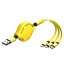3in1 USB behúzható kábel 5