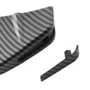 4 buc 12,5 x 6,5 cm Difuzoare ABS din carbon pentru bara din spate Benzile de spoiler de tuning universale Protecție împotriva coliziunii cu accesorii de montaj 2