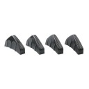 4 buc 12,5 x 6,5 cm Difuzoare ABS din carbon pentru bara din spate Benzile de spoiler de tuning universale Protecție împotriva coliziunii cu accesorii 1