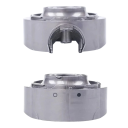 4-delige set vervangonderdelen voor Dyson V6 DC58 DC59 DC61 DC72 DC74 Achterste motorcover HEPA-filter Voorfilter Deflector 6