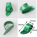 4 ks Sada kytarových trsátek z celuloidu Různé tloušťky a barvy Hrací placová trsátka pro akustickou i elektrickou kytaru 3