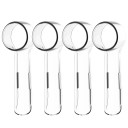 4 Pack Toothbrush Head Covers Dust Resistant Compatible with Braun Oral-B Electric Toothbrush Plastic Head Protectors 3