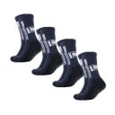 4 paires de chaussettes de football unisexes jusqu'aux genoux EUR 39-45 antidérapantes sportives et respirantes pour l'entraînement 11