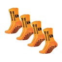 4 paires de chaussettes de football unisexes jusqu'aux genoux EUR 39-45 antidérapantes sportives et respirantes pour l'entraînement et les compétitions 13