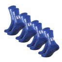 4 pares de calcetines de fútbol unisex hasta la rodilla EUR 39-45, calcetines deportivos antideslizantes y transpirables de entrenamiento 4