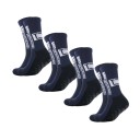 4 pares de calcetines de fútbol unisex hasta la rodilla EUR 39-45, calcetines deportivos antideslizantes y transpirables de entrenamiento para fútbol y competiciones 14
