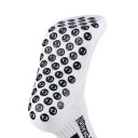 4 paria - 2x mustaa 2x valkoista unisex jalkapallopolvisukkaa EUR 39-45 liukumattomat urheilusukat 2