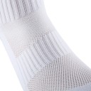 4 paria - 2x mustaa 2x valkoista unisex jalkapallopolvisukkaa EUR 39-45 liukumattomat urheilusukat 3