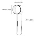 4 pcs Capas para cabeçotes de escova de dentes Resistentes ao pó Compatíveis com Braun Oral-B Escova de dentes elétrica Protetores de cabeçotes em plástico 3