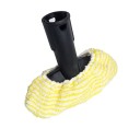4 pcs chiffons en microfibre jaunes pour mop 35×12 cm et 8,5×17 cm pour Kärcher Easyfix SC2 SC3 SC4 SC5 tampons de nettoyage et housses en tissu 5