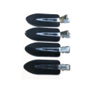 4 pcs Pinces à cheveux Accessoires capillaires stylés Pinces adorables pour filles Pinces à cheveux colorées Accessoires capillaires pratiques 1