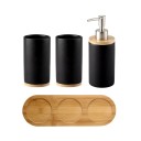 4 pcs Set di accessori da bagno 5