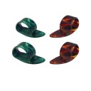 4 pcs Set of Guitar Picks Made of Celluloid Various Thicknesses and Colours Playing Flat Picks for Acoustic and Electric Guitar 1