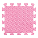 4 pcs Tapis de sol en mousse EVA 30 x 30 x 0,6 cm Tapis puzzle pliable avec surface antidérapante et imperméable Carreaux pour l'exercice 5