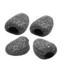 4 pz Decorazioni per acquario Cichlid Stone 9,5 x 6,5 x 4 cm Grotta in resina per pesci Pietra artificiale Rifugio Materiale non tossico Decorazioni sicure 1