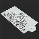 4 pz Stencil per decorare torte 2