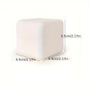 4 Stück Antistresswürfel 5,5 x 5,5 x 5,5 cm Weiches sensorisches Spielzeug für Kinder und Erwachsene Stressabbau Verbesserung der Konzentration und der psychischen Gesundheit 2
