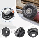 4" Wood Grinding Disc with Carbide Surface Angle Grinder Shaping Grinding Carving Disc with 22 mm Hole 3