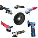 4" Wood Grinding Disc with Carbide Surface Angle Grinder Shaping Grinding Carving Disc with 22 mm Hole 4