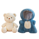 40 cm Shark Outfit Plush Bear Soft Plush Toy Made of Plush and PP Cotton Original Toy and Decoration for Children's Room 2