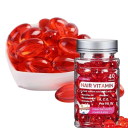 40 Kapseln Vitamin-Haaröl Marokkanische und Australische Walnuss Wiederherstellung von geschädigtem Haar Leave-in Glanz Pflege Seidige Weichheit 3