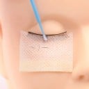 40 sztuk hydrożelowych naklejek pod oczy 3,5 x 4,5 cm jednorazowe podkładki do przedłużania rzęs z włókniny bawełnianej oddychające poduszki 6