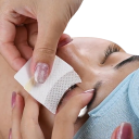 40 unidades de adesivos de hidrogel para os olhos 3,5 x 4,5 cm Almofadas descartáveis para extensão de pestanas Algodão não tecido Almofadas protetoras respiráveis 5