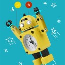 Robotklocka för barn 6