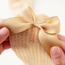 Botas altas para niños con lazo 5