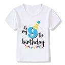Camiseta de cumpleaños infantil 7