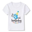 Camiseta de cumpleaños infantil 16