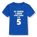 Camiseta de cumpleaños infantil B1468 4