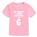 Camiseta de cumpleaños infantil B1468 9