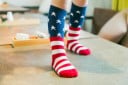 Calcetines para niños con la bandera de Estados Unidos 4