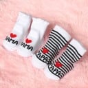 Calcetines infantiles Mama Papa 3