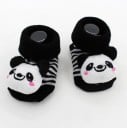Calcetines infantiles con decoración de peluche. 7